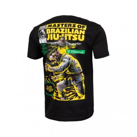 Pitbull West Coast pánské triko Master Of BJJ černé