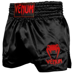 Trenky Muay Thai Venum Classic černá, červená