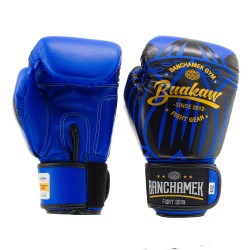 Boxerské_rukavice_Buakaw_Lotus_modré