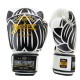 Boxerské rukavice Buakaw Lotus bílé