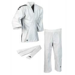 Kimono Judo Adidas Club bílá, černá  (J350)