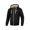 Pitbull_West_Coast_pánská_mikina_na_zip_s_kapucí_Sherpa_Ruffin_černá