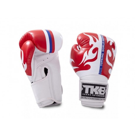 Boxerské_rukavice_Top_King_Super_World_Series_červená