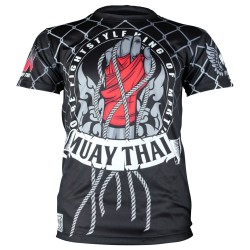 Tréninkové triko Born Sport Muay Thai SMT13 černá