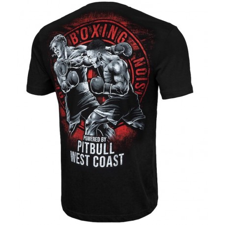 Pitbull_West_Coast_pánské_triko_Boxing_černé