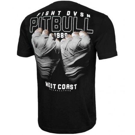 Pitbull_West_Coast_pánské_triko_Wraps_černé