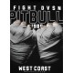 Pitbull_West_Coast_pánské_triko_Wraps_černé