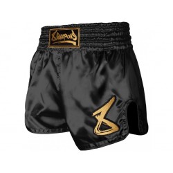 8_Weapons_Muay_Thai_trenky_Strike_černá