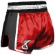 8_Weapons_Muay_Thai_trenky_Super_Mesh_červená_černá