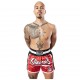 8_Weapons_Muay_Thai_trenky_Super_Mesh_červená_černá