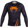 Rashguard Venum Challenger dlouhý rukáv oranžová L