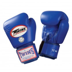 Boxerské rukavice Twins modrá