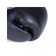 Top King kožené boxerské rukavice Super Air Single Tone černá