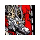 Tuff_Muay_Thai_trenky_Red_Chinese_Dragon
