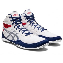 Zápasnické boty Asics Matflex 6 bílá/modrá