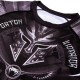 Rashguard Venum Gladiator 3.0 černá, bílá dlouhý rukáv