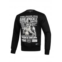 Pitbull West Coast pánská mikina Bare Knuckle černá
