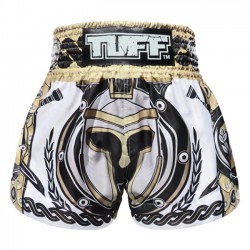 Tuff Muay Thai trenky Golden Gladiator bílá