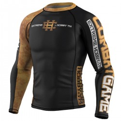 Extreme Hobby rashguard Golden Warrior dlouhý rukáv černý