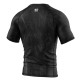 Extreme Hobby rashguard Cyber Animals Black Wolf krátký rukáv
