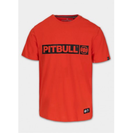 Pitbull West Coast pánské triko Hilltop 170 sytě červené