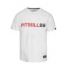 Pitbull West Coast pánské triko Dog 89 bílé