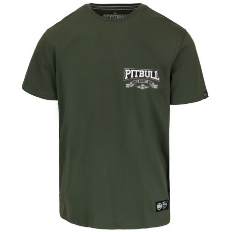 Pitbull_West_Coast_pánské_triko_Troublemaker_zelené