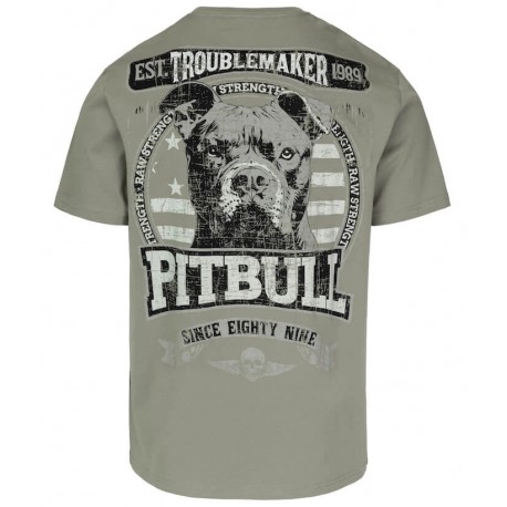 Pitbull West Coast pánské triko Troublemaker šalvějové