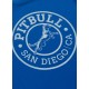 Pitbull West Coast pánské triko San Diego CA královsky modré