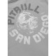 Pitbull West Coast pánské triko Dog SD šedé