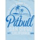 Pitbull West Coast pánské triko San Diego Born světle modré