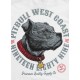 Pitbull West Coast pánské triko Strengt Respect bílá