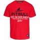 Pitbull_West_Coast_pánské_triko_Surfing_Dog_červené