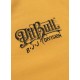 Pánská mikina Pitbull West Coast s kapucí na zip Vintage BJJ žlutá