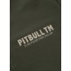 Pitbull West Coast pánská mikina s kapucí na zip Para Bellum zelená