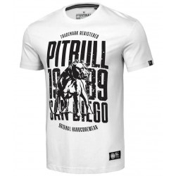 Pitbull West Coast pánské triko San Diego Dog 170 bílé