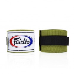 Fairtex boxerská polo-elastická bandáž 4,6m khaki
