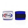 Fairtex boxerská polo-elastická bandáž 4,6m modrá