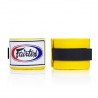 Fairtex boxerská polo-elastická bandáž 4,6m žlutá