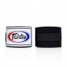 Fairtex boxerská polo-elastická bandáž 4,6m černá