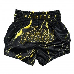 Fairtex muay thai trenky BS1947 Black Marble