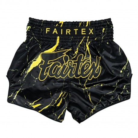 Fairtex muay thai trenky BS1947 Black Marble