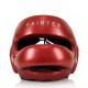 Boxerská přilba Fairtex HG17 Pro Sparring Metalic červená