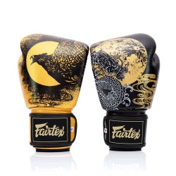 Boxerskě rukavice Fairtex BGV26 Harmony Six černá/zlatá
