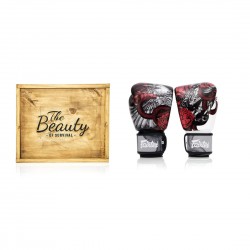 Boxerskě rukavice Fairtex The Beauty Of Survival BGV24 + Wooden box