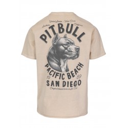 Pitbull_West_Coast_pánské_triko_Pacific_pískové