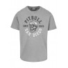 Pitbull West Coast pánské triko Skull Logo šedé