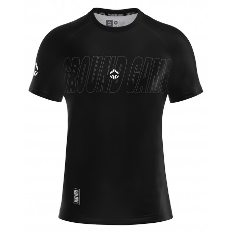 Rashguard_Ground_Game_BJJ_Rank_2_0_IBJJF_černý