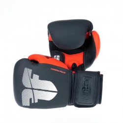 Boxerské_rukavice_Fighter_Secure_Fit_černá_červená