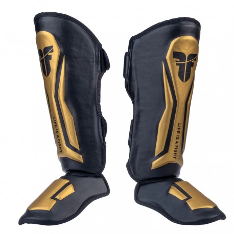 Chrániče holení Fighter Thai Ergo černá, zlatá
